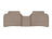 WeatherTech DigitalFit Floor Liners for 2021 2020 2019 Cadillac XT4 [Covers Rear (2nd) Row, Tan] | 4515012