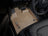 WeatherTech DigitalFit Floor Liners for 2015 2014 2013 2012 2011 2010 2009 2008 2007 Audi Q7 [Covers Front Row, Tan] | 451511
