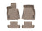 WeatherTech DigitalFit Floor Liners for BMW [Covers Front & Rear Row, Tan] | 451512-1-2