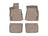 WeatherTech DigitalFit Floor Liners for BMW [Covers Front & Rear Row, Tan] | 451512-1-3