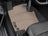 WeatherTech DigitalFit Floor Liners for 2022 2021 2020 Volkswagen Passat [Covers Front Row, Tan] | 4515281