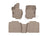 WeatherTech DigitalFit Floor Liners for Mercedes-Benz [Covers Front & Rear Row, Tan] | 4515331-4515953