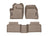 WeatherTech DigitalFit Floor Liners for 2022 2021 2020 Land Rover Range Rover Evoque [Covers Front & Rear Row, Tan] | 451541-1-2