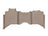 WeatherTech DigitalFit Floor Liners for 2500/3500 [Covers Rear (2nd) Row, Tan] | 4515456