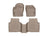 WeatherTech DigitalFit Floor Liners for 2022 2021 2020 Volkswagen Tiguan [Covers Front & Rear Row, Tan] | 4515631-459893