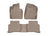 WeatherTech DigitalFit Floor Liners for Tucson/Sportage [Covers Front & Rear Row, Tan] | 4515721-458162