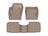 WeatherTech DigitalFit Floor Liners for 2021 2020 Ford Escape [Covers Front & Rear Row, Tan] | 451587-1-2