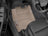 WeatherTech DigitalFit Floor Liners for 2021 2020 Ford Escape [Covers Front Row, Tan] | 4515871