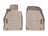 WeatherTech DigitalFit Floor Liners for 2022 2021 2020 Porsche 911 [Covers Front Row, Tan] | 4515881