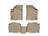 WeatherTech DigitalFit Floor Liners for 2012 2011 2010 2009 2008 2007 Hyundai Veracruz [Covers Front & Rear Row, Tan] | 45159-1-2