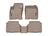 WeatherTech DigitalFit Floor Liners for 2022 2021 2020 Lincoln Corsair [Covers Front & Rear Row, Tan] | 451590-1-2