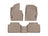 WeatherTech DigitalFit Floor Liners for Sonata/K5 [Covers Front & Rear Row, Tan] | 451598-1-2