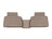 WeatherTech DigitalFit Floor Liners for 2022 2021 2020 BMW X6 [Covers Rear (2nd) Row, Tan] | 4516002