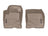 WeatherTech DigitalFit Floor Liners for 2021 2020 Ford Escape [Covers Front Row, Tan] | 4516071