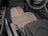 WeatherTech DigitalFit Floor Liners for 2022 2021 2020 Toyota Highlander [Covers Front Row, Tan] | 4516091