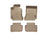 WeatherTech DigitalFit Floor Liners for Mercedes-Benz [Covers Front & Rear Row, Tan] | 45161-1-2