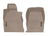 WeatherTech DigitalFit Floor Liners for 2021 2020 Cadillac CT5 [Covers Front Row, Tan] | 4516101