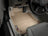 WeatherTech DigitalFit Floor Liners for Mercedes-Benz [Covers Front Row, Tan] | 451611