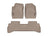 WeatherTech DigitalFit Floor Liners for 2022 2021 2020 Buick Encore GX [Covers Front & Rear Row, Tan] | 451617-1-2