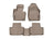 WeatherTech DigitalFit Floor Liners for 2022 2021 2020 Buick Encore GX [Covers Front & Rear Row, Tan] | 451617-1-3