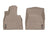 WeatherTech DigitalFit Floor Liners for 2022 2021 Genesis GV80 [Covers Front Row, Tan] | 4516211