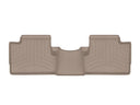WeatherTech DigitalFit Floor Liners for 2021 2020 2019 Jeep Cherokee [Covers Rear (2nd) Row, Tan] | 4516232