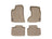 WeatherTech DigitalFit Floor Liners for Chrysler/Dodge [Covers Front & Rear Row, Tan] | 451631-450692