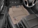 WeatherTech DigitalFit Floor Liners for Cadillac/Chevrolet/GMC [Covers Front Row, Tan] | 4516321