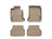 WeatherTech DigitalFit Floor Liners for BMW [Covers Front & Rear Row, Tan] | 45164-1-2