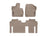 WeatherTech DigitalFit Floor Liners for 2022 2021 Toyota Sienna [Covers Front & Rear Row, Tan] | 451641-1-3