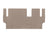 WeatherTech DigitalFit Floor Liners for 2022 2021 Toyota Sienna [Covers Rear (3rd) Row, Tan] | 4516414