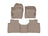 WeatherTech DigitalFit Floor Liners for 2021 Nissan Rogue [Covers Front & Rear Row, Tan] | 451644-1-2