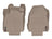 WeatherTech DigitalFit Floor Liners for 2012 2011 2010 2009 2008 2007 Nissan Versa [Covers Front Row, Tan] | 451681