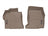 WeatherTech DigitalFit Floor Liners for 2022 2021 2020 2019 Genesis G70 [Covers Front Row, Tan] | 4516941