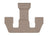 WeatherTech DigitalFit Floor Liners for 2021 Jeep Grand Cherokee L [Covers Rear (3rd) Row, Tan] | 4516963