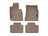 WeatherTech DigitalFit Floor Liners for BMW [Covers Front & Rear Row, Tan] | 4517121-4515302