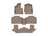 WeatherTech DigitalFit Floor Liners for 2022 Ford Explorer [Covers 1st 2nd & 3rd Row, Tan] | 4517161-451575-2-4