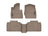 WeatherTech DigitalFit Floor Liners for 2022 Ford Explorer [Covers Front & Rear Row, Tan] | 4517161-4515752