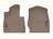 WeatherTech DigitalFit Floor Liners for 2022 Ford Explorer [Covers Front Row, Tan] | 4517161