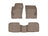 WeatherTech DigitalFit Floor Liners for 2022 2021 Ford Escape [Covers Front & Rear Row, Tan] | 4517171-4515872