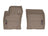 WeatherTech DigitalFit Floor Liners for 2022 2021 Ford Escape [Covers Front Row, Tan] | 4517171