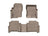WeatherTech DigitalFit Floor Liners for 2021 2020 2019 2018 2017 2016 2015 2014 2013 2012 2011 2010 2009 2008 Nissan Frontier [Covers Front & Rear Row, Tan] | 451761-450474