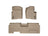 WeatherTech DigitalFit Floor Liners for 2010 2009 Ford F-150 [Covers Front & Rear Row, Tan] | 45179-1-2