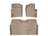 WeatherTech DigitalFit Floor Liners for 2010 2009 Ford F-150 [Covers Front & Rear Row, Tan] | 45179-1-3