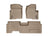 WeatherTech DigitalFit Floor Liners for 2010 2009 Ford F-150 [Covers Front & Rear Row, Tan] | 45179-1-4