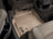 WeatherTech DigitalFit Floor Liners for 2010 2009 Ford F-150 [Covers Front Row, Tan] | 451791