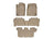 WeatherTech DigitalFit Floor Liners for 2010 2009 Kia Borrego [Covers Front & Both Rear Rows, Tan] | 45182-1-2-3