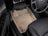WeatherTech DigitalFit Floor Liners for 2010 2009 Kia Borrego [Covers Front Row, Tan] | 451821