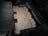 WeatherTech DigitalFit Floor Liners for 2010 2009 Kia Borrego [Covers Rear (2nd) Row, Tan] | 451823