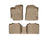 WeatherTech DigitalFit Floor Liners for 2011 2010 2009 Toyota Venza [Covers Front & Rear Row, Tan] | 45183-1-2